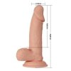 Realistyczny penis dildo z przyssawką 19 cm